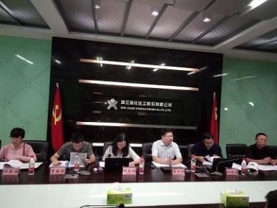 mansion88明升化工通过“浙江制造”认证现场评审